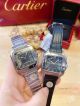 2020 NEW! Copy Cartier Santos de Large Automatic Watch Grey Dial (3)_th.jpg